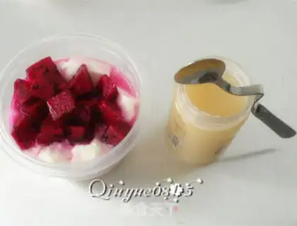 Make Cream Dragon yogurt step 5