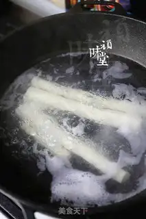 Make Autumn Mountain medicine mixed with cold tofu step 1