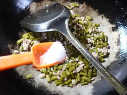 Make Porridge and sour beans step 7