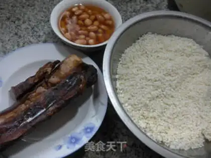 Make Peanut and rice sauce step 0