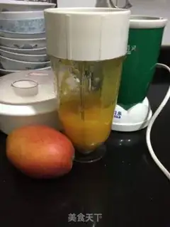 Make Mango yogurt mousse cake step 5
