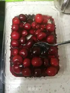Make Cherry sugar step 2