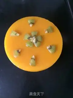 Make Mango yogurt mousse cake step 9