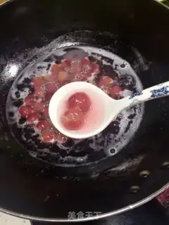 Make Cherry sugar step 4