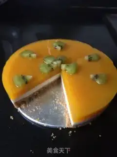 Make Mango yogurt mousse cake step 10