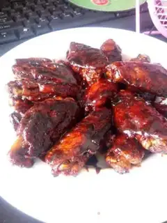 Make Honey-burned chicken wings step 3