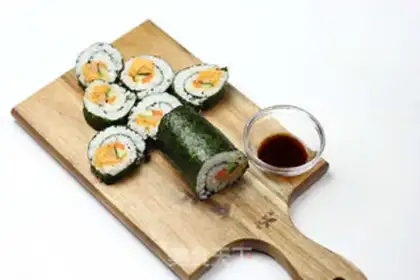 Make Breakfast -- sushi rolls step 5