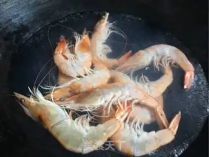 Make Garlic shrimp smelt step 4