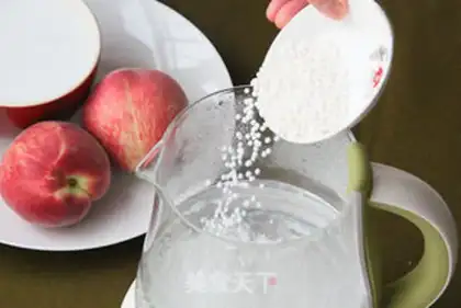 Make Peaches Simillo step 1