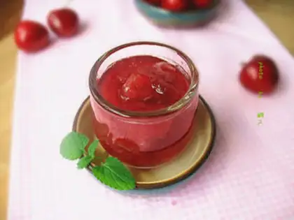 Make Cherry jam step 8