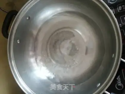 Make Black rice noodles step 1