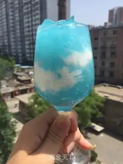 Make Yogurt clouds step 6