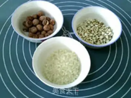 Make Lotus rice congee step 0