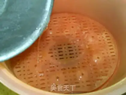 Make Lotus rice congee step 6
