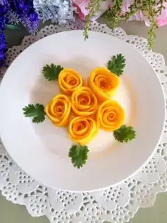 Make Mango flowers step 7