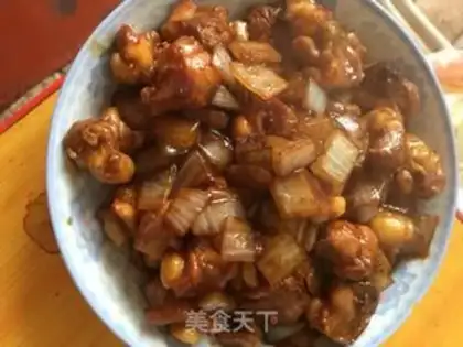 Make Cricket bone fried onions step 8