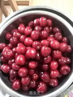 Make Cherry jam step 1