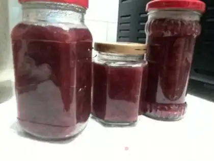 Make Cherry jam step 7