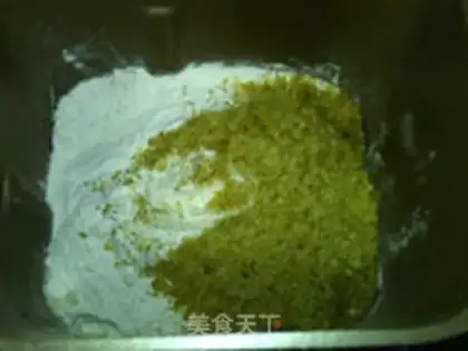 Make Red sugar wheat sprouts step 3