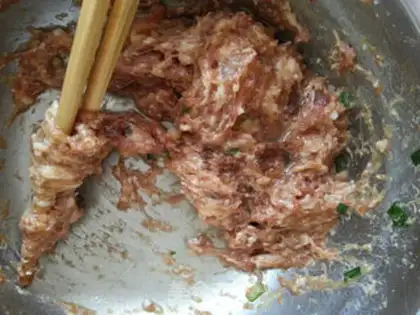 Make Sour meat dumplings step 7