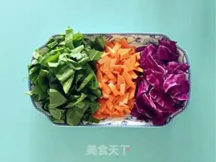 Make Colour dumplings step 0
