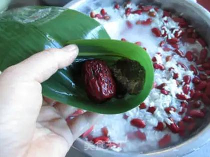 Make Red bean dates step 6