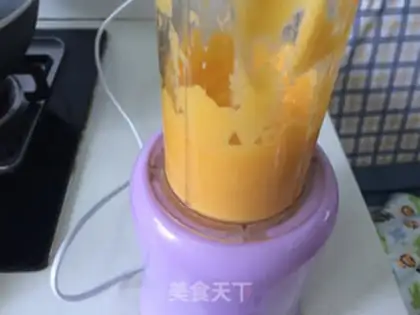 Make Mango watermelon double juice step 3