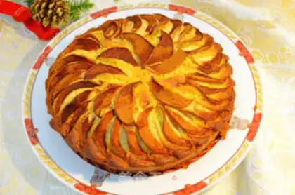 Make English-French apple pie step 12