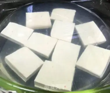 Make Double-faced tofu step 0