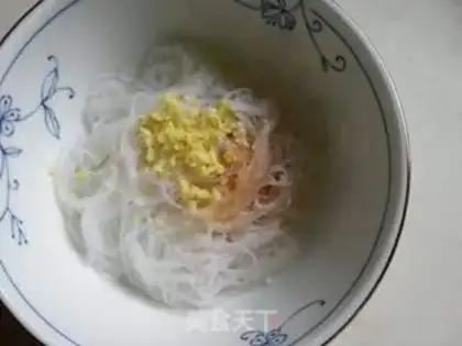 Make Garlic fan steamed shrimp step 3