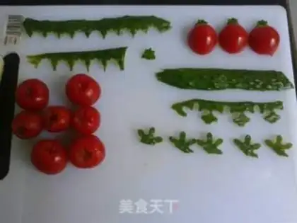 Make Beautiful fruit step 3