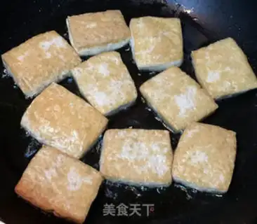 Make Double-faced tofu step 3