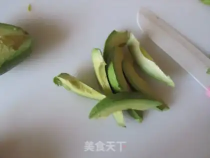Make Ham butter and fruit toast step 1
