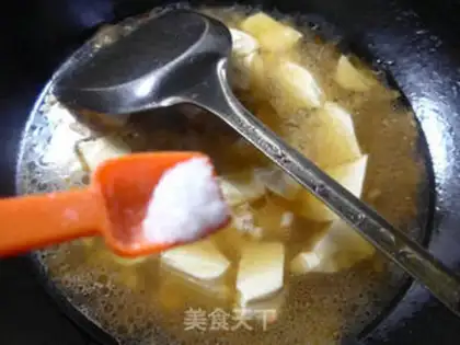 Make Squeeze the raisins and tofu step 7