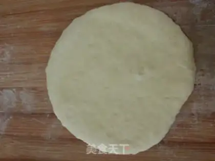 Make Puffed coconut bread step 3