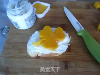 Make Mango cheese sandwich step 7