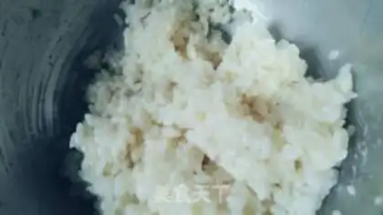 Make Egg fried rice step 1