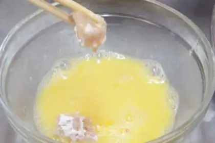 Make Fry chicken and rice step 5