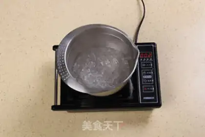 Make Mango pudding step 1