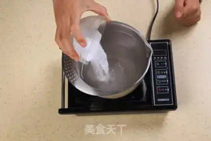 Make Mango pudding step 2