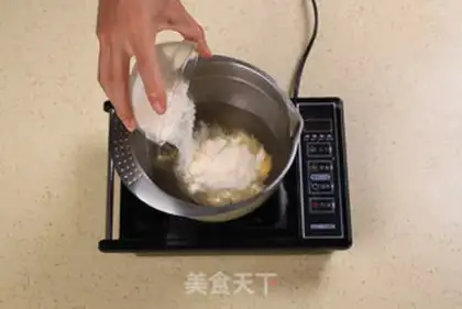 Make Mango pudding step 3