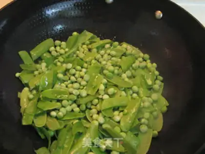 Make Clear the peas step 3