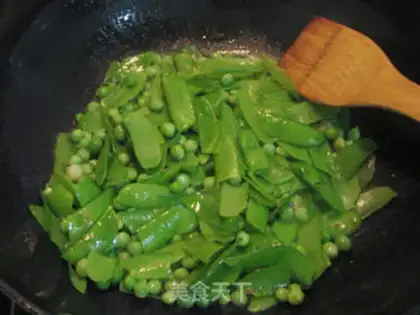 Make Clear the peas step 4