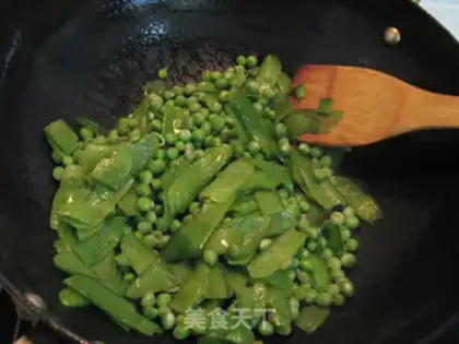 Make Clear the peas step 5