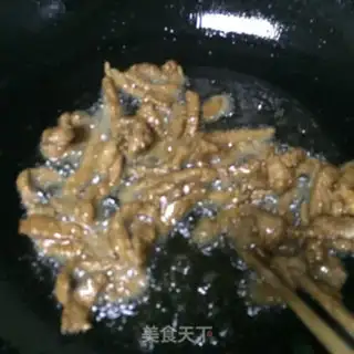 Make Pepper beef step 5