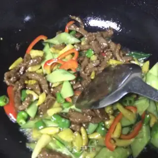 Make Pepper beef step 7