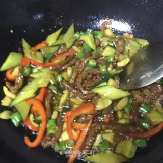 Make Pepper beef step 8