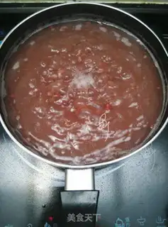 Make Red bean moon pie step 1