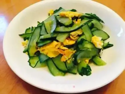Make Egg cucumber step 6