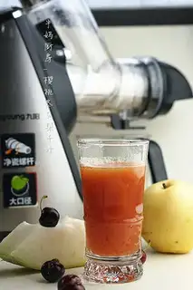 Make Cherry tofu pear juice step 4